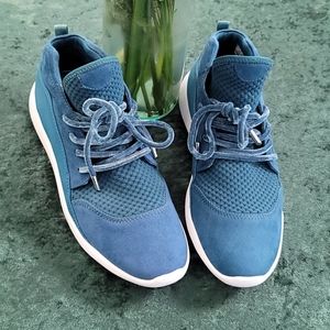 Call It Spring Teal Sneakers size 9 WOW